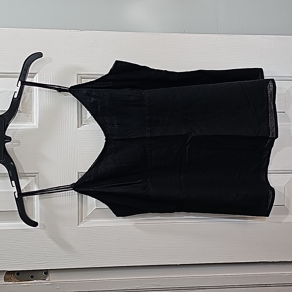 GAP Black Spaghetti Strap Cami